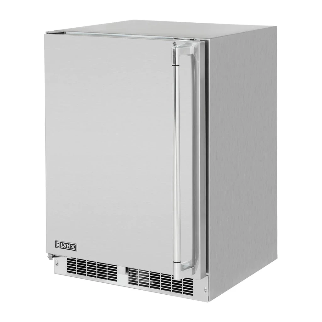 Lynx 24-Inch Professional Outdoor Refrigerator - LN24REFL/R Lynx 24-Inch Professional Outdoor Refrigerator - LN24REFL/R -Elite Patio Direct Shop Lynx Pro Refrigerator LM24REFL Side 1024x1024 24bbd0e0 aa46 4c2f 8763 36aa2c111d98