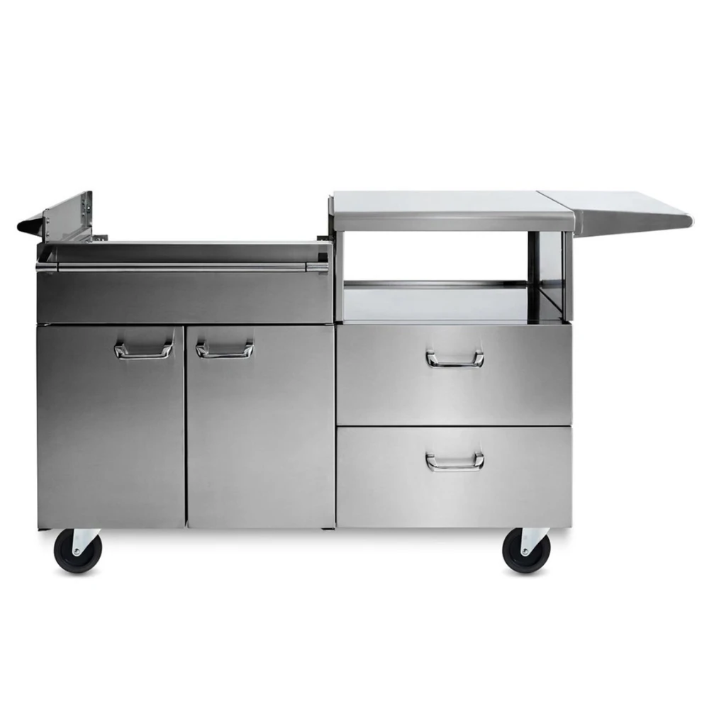 Lynx 54-Inch Mobile Kitchen Cart for 30-Inch Grill, Napoli, or Asado - LMKC54 Lynx 54-Inch Mobile Kitchen Cart For 30-Inch Grill, Napoli, Or Asado - LMKC54 -Elite Patio Direct Shop Lynx54 InchMobileKitchenCartfor30 InchGrill Napoli orAsado