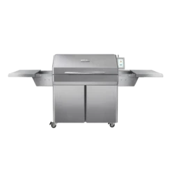 Memphis Grills Elite Freestanding ITC 3 Pellet Grill - VG0002S -Elite Patio Direct Shop Memphis Elite ITC3 front shelves extended