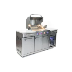 Mont Alpi 957 Stainless Steel Island With Compact Refrigerator - MA-957FC-SS -Elite Patio Direct Shop Mont Alpi 957 Stainless Steel Island With Compact Refrigerator 3