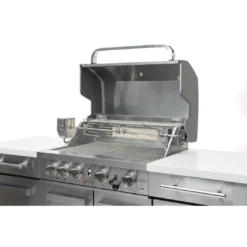 Mont Alpi 957 Stainless Steel Island With Compact Refrigerator - MA-957FC-SS -Elite Patio Direct Shop Mont Alpi 957 Stainless Steel Island With Compact Refrigerator 7