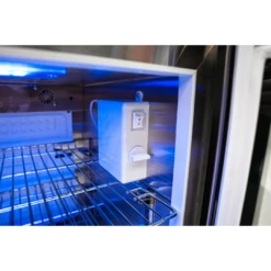 Mont Alpi Black Stainless Steel Beverage Center With 90 Degree Corner And Fridge Cabinet - MA-BEVBSS90C -Elite Patio Direct Shop Mont Alpi Black Stainless Steel Beverage Center with 90 Degree Corner and fridge Cabinet 9