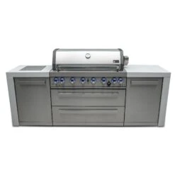 Mont Alpi 805 Deluxe BBQ Grill Island - MAi805-D