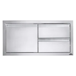 Napoleon 36" X 16" Single Door & Double Drawer Combo - BI-3616-1D2DR