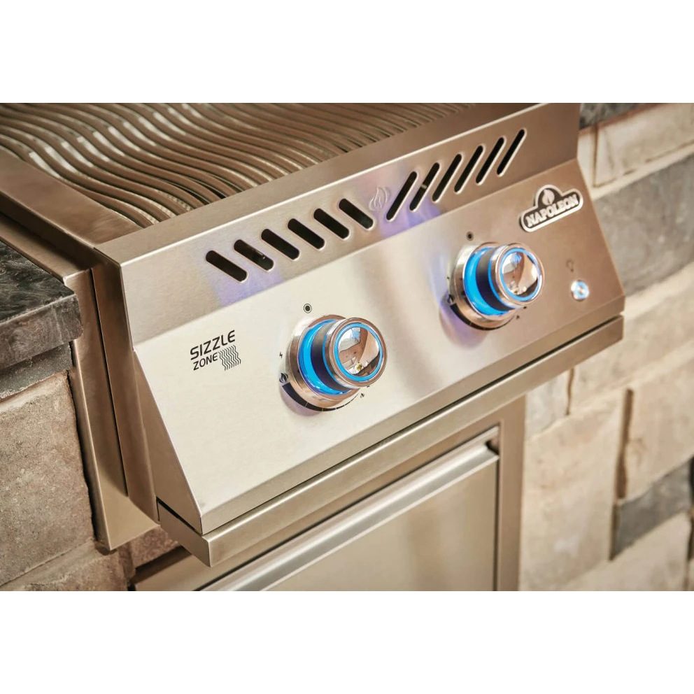 Napoleon 700 Series 18-Inch Built-In Dual Infrared Burner with Stainless Steel Cover - BIB18IR Napoleon 700 Series 18-Inch Built-In Dual Infrared Burner With Stainless Steel Cover - BIB18IR -Elite Patio Direct Shop NapoleonBUILT IN700SERIESDUALINFRAREDBURNER3