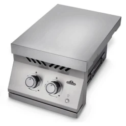 Napoleon 700 Series 12-Inch Inline Dual Range Side Burner With Stainless Steel Cover - BIB12RT 6 Napoleon 700 Series 12-Inch Inline Dual Range Side Burner With Stainless Steel Cover - BIB12RT -Elite Patio Direct Shop NapoleonBUILT IN700SERIESINLINEDUALRANGETOPBURNER7