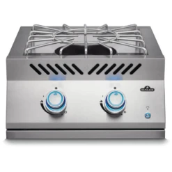 Napoleon 700 Series 18-Inch Built-In Power Burner With Stainless Steel Cover - BIB18PB