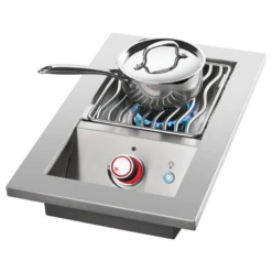 Napoleon 700 Series 10-Inch Single Range Built-In Top Burner With Stainless Steel Cover - BIB10RT -Elite Patio Direct Shop NapoleonBUILT IN700SERIESSINGLERANGETOPBURNER5 f719c668 6d2b 4943 8ca9 7cd0f3e4f12e