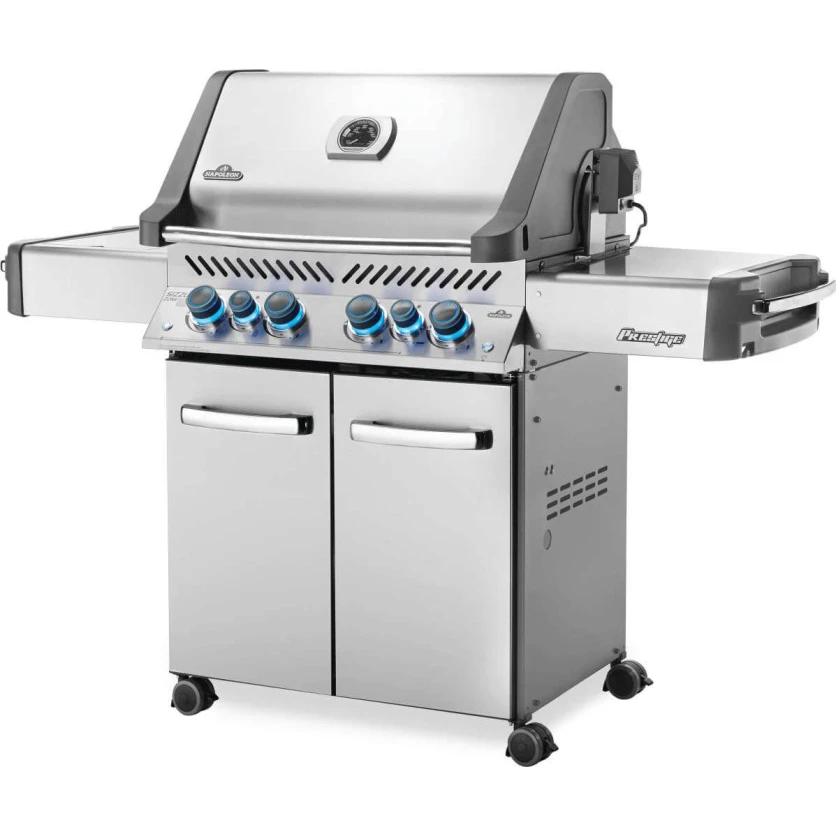 Napoleon Prestige 500 Gas Grill with Infrared Side & Rear Burners - P500RSIB Napoleon Prestige 500 Gas Grill With Infrared Side & Rear Burners - P500RSIB -Elite Patio Direct Shop NapoleonP500RSIBPSS 3