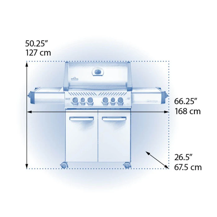 Napoleon Prestige 500 Gas Grill with Infrared Side & Rear Burners - P500RSIB Napoleon Prestige 500 Gas Grill With Infrared Side & Rear Burners - P500RSIB -Elite Patio Direct Shop NapoleonPRESTIGE500RSIB2
