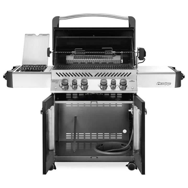 Napoleon Prestige 500 Gas Grill with Infrared Side & Rear Burners - P500RSIB Napoleon Prestige 500 Gas Grill With Infrared Side & Rear Burners - P500RSIB -Elite Patio Direct Shop NapoleonPRESTIGE500RSIB4