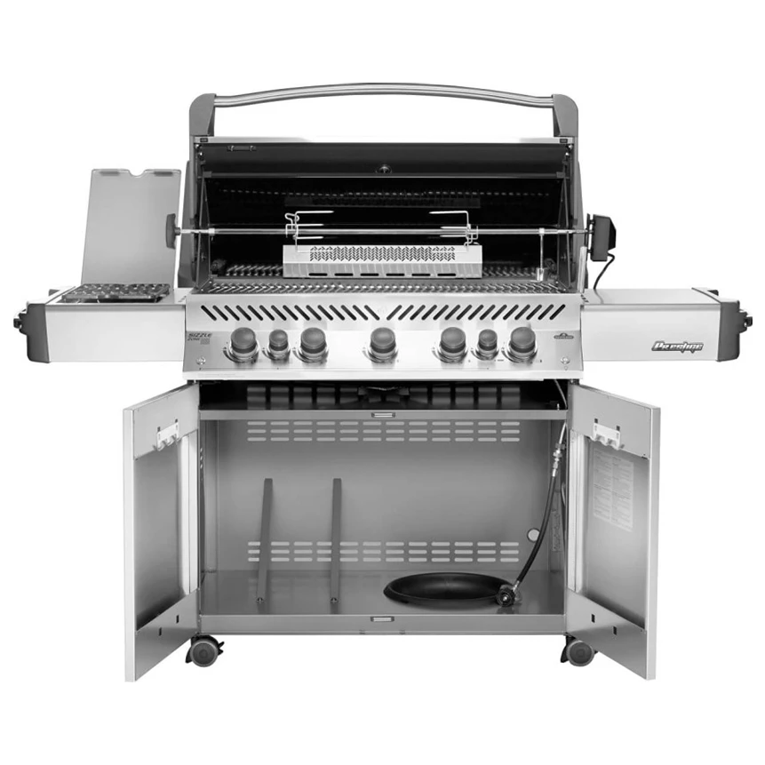 Napoleon Prestige 665 Gas Grill with Infrared Side & Rear Burners - P665RSIB Napoleon Prestige 665 Gas Grill With Infrared Side & Rear Burners - P665RSIB -Elite Patio Direct Shop NapoleonPRESTIGE665RSIB4