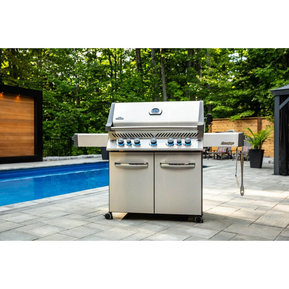 Napoleon Prestige 665 Gas Grill with Infrared Side & Rear Burners - P665RSIB Napoleon Prestige 665 Gas Grill With Infrared Side & Rear Burners - P665RSIB -Elite Patio Direct Shop NapoleonPRESTIGE665RSIB5