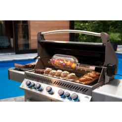 Napoleon Prestige 665 Gas Grill With Infrared Side & Rear Burners - P665RSIB 5 Napoleon Prestige 665 Gas Grill With Infrared Side & Rear Burners - P665RSIB -Elite Patio Direct Shop NapoleonPRESTIGE665RSIB6