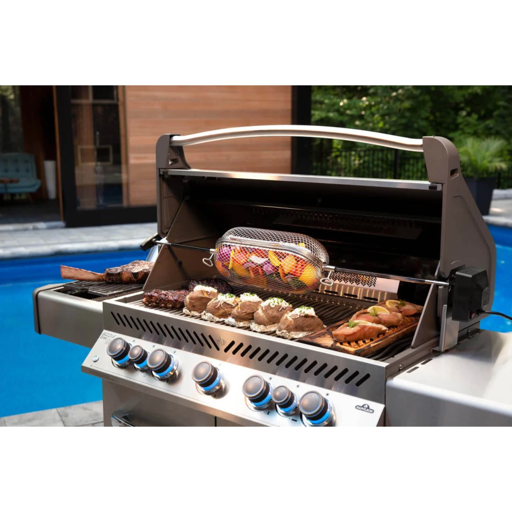 Napoleon Prestige 665 Gas Grill with Infrared Side & Rear Burners - P665RSIB Napoleon Prestige 665 Gas Grill With Infrared Side & Rear Burners - P665RSIB -Elite Patio Direct Shop NapoleonPRESTIGE665RSIB6