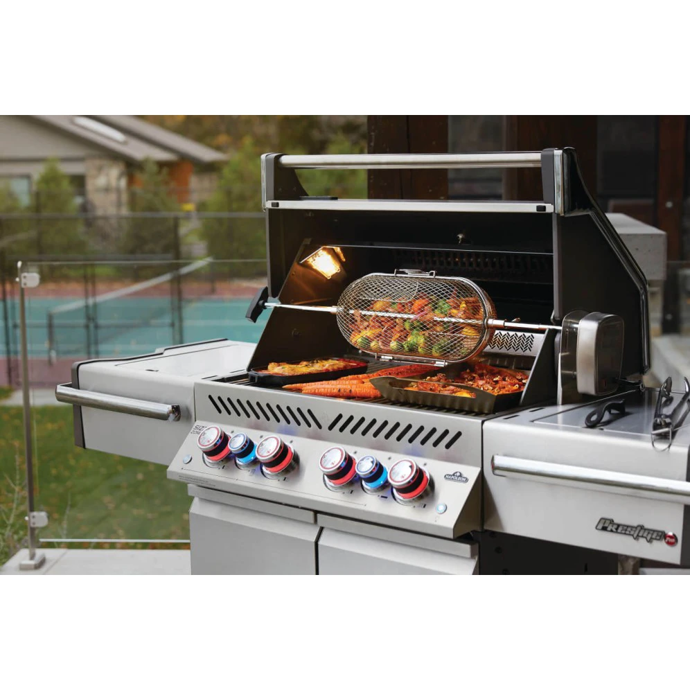 Napoleon Prestige PRO 500 Gas Grill with Infrared Rear & Side Burners - PRO500RSIB Napoleon Prestige PRO 500 Gas Grill With Infrared Rear & Side Burners - PRO500RSIB -Elite Patio Direct Shop NapoleonPRESTIGEPRO500RSIB5
