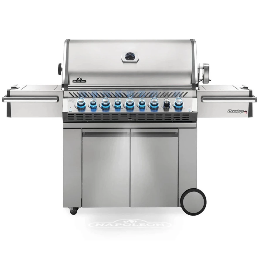 Napoleon Prestige PRO 665 Gas Grill with Infrared Rear & Side Burners - PRO665RSIB Napoleon Prestige PRO 665 Gas Grill With Infrared Rear & Side Burners - PRO665RSIB -Elite Patio Direct Shop NapoleonPRESTIGEPRO665RSIB1