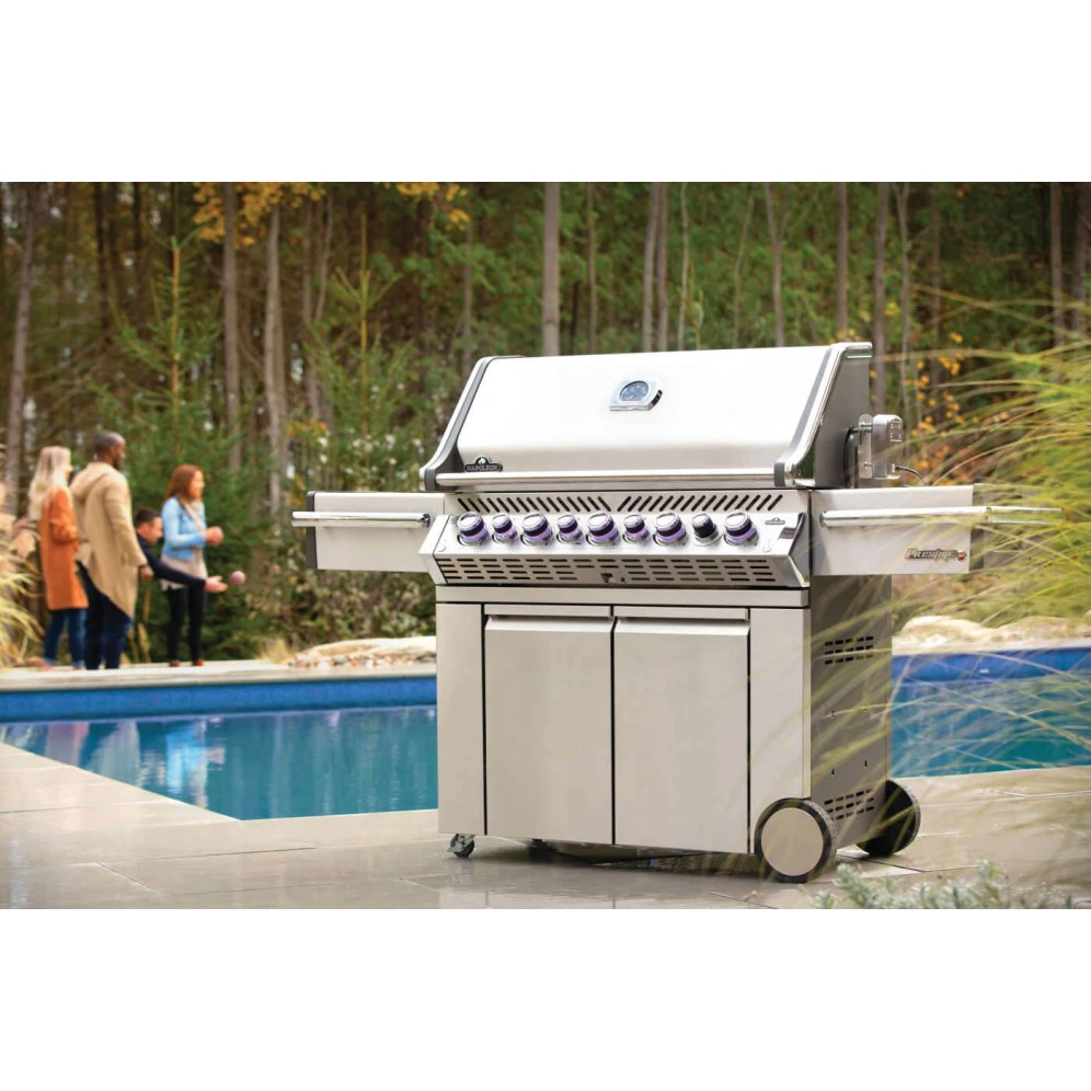 Napoleon Prestige PRO 665 Gas Grill with Infrared Rear & Side Burners - PRO665RSIB Napoleon Prestige PRO 665 Gas Grill With Infrared Rear & Side Burners - PRO665RSIB -Elite Patio Direct Shop NapoleonPRESTIGEPRO665RSIB6