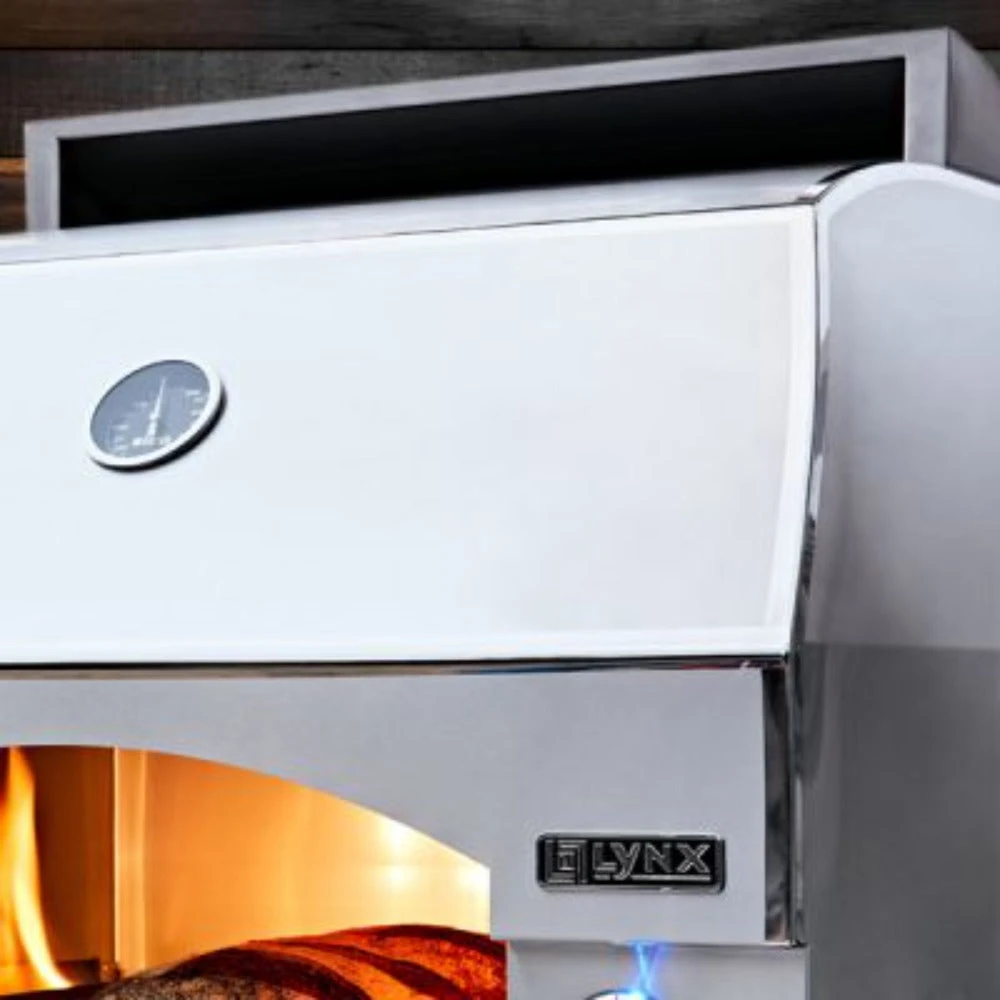 Lynx 30-Inch Built-in/Countertop Napoli Outdoor Oven - LPZA-LP/NG Lynx 30-Inch Built-in/Countertop Napoli Outdoor Oven - LPZA-LP/NG -Elite Patio Direct Shop Napoli Chimney Ftr Square