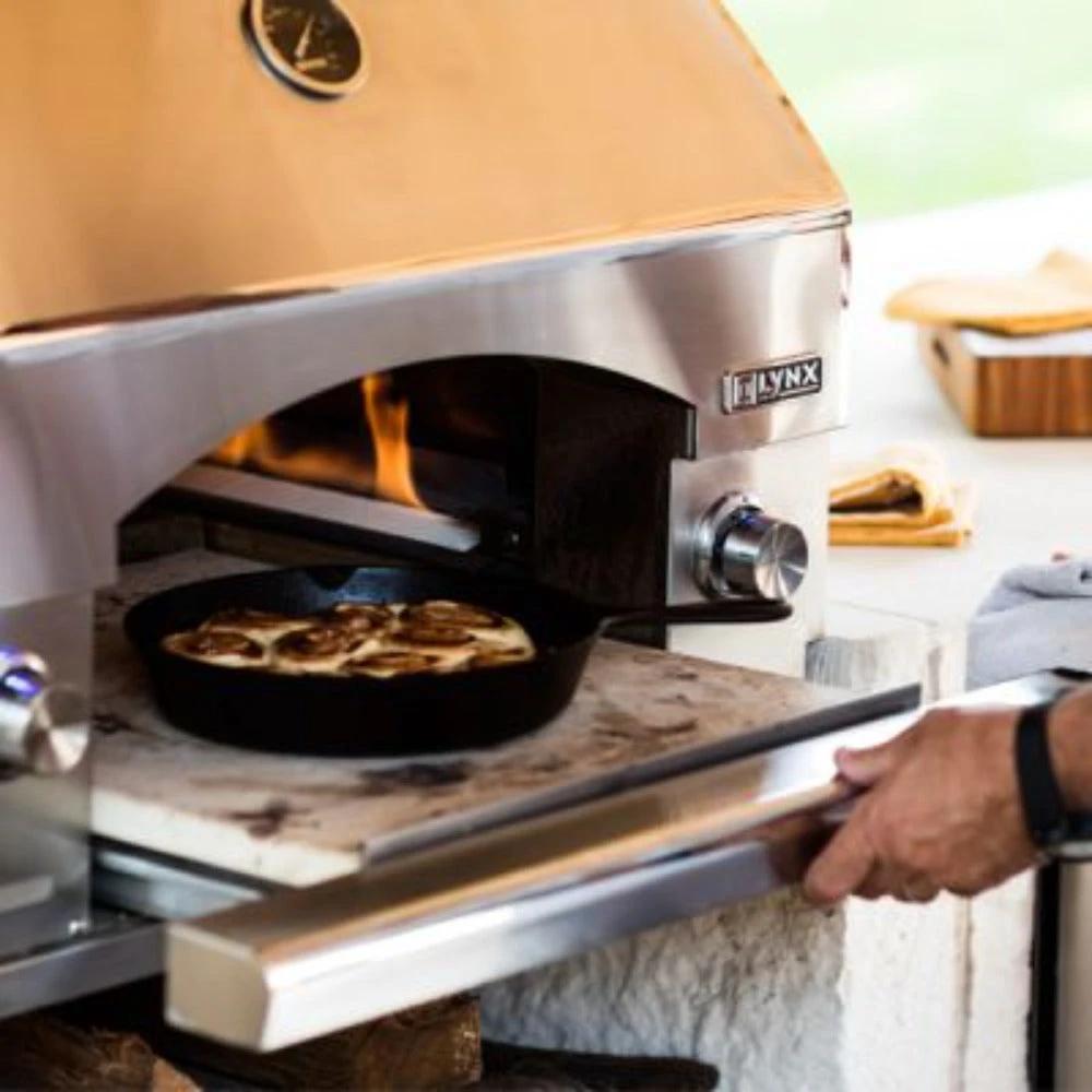 Lynx 30-Inch Built-in/Countertop Napoli Outdoor Oven - LPZA-LP/NG Lynx 30-Inch Built-in/Countertop Napoli Outdoor Oven - LPZA-LP/NG -Elite Patio Direct Shop Napoli MovableSurface Ftr Square