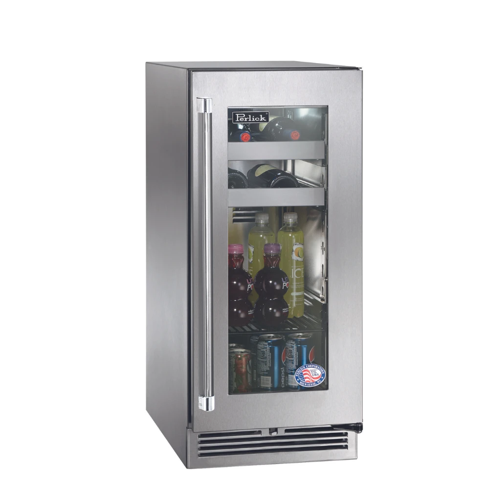 Perlick Signature 15-Inch Outdoor Undercounter Beverage Center (HP15BO-4) Perlick Signature 15-Inch Outdoor Undercounter Beverage Center (HP15BO-4) -Elite Patio Direct Shop PerlickSignature15 InchOutdoorUndercounterBeverageCenter HP15BO 4 9