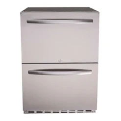 RCS Two Drawer Outdoor Rated Stainless Steel Refrigerator