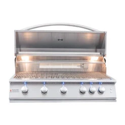 RCS Premier Series 40" Built-In Gas Grill With Rear Infrared Burner -Elite Patio Direct Shop RJC40AL RJC40ALLP3