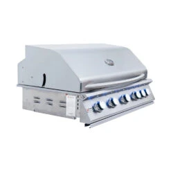 RCS Premier Series 40" Built-In Gas Grill With Rear Infrared Burner -Elite Patio Direct Shop RJC40AL RJC40ALLP9
