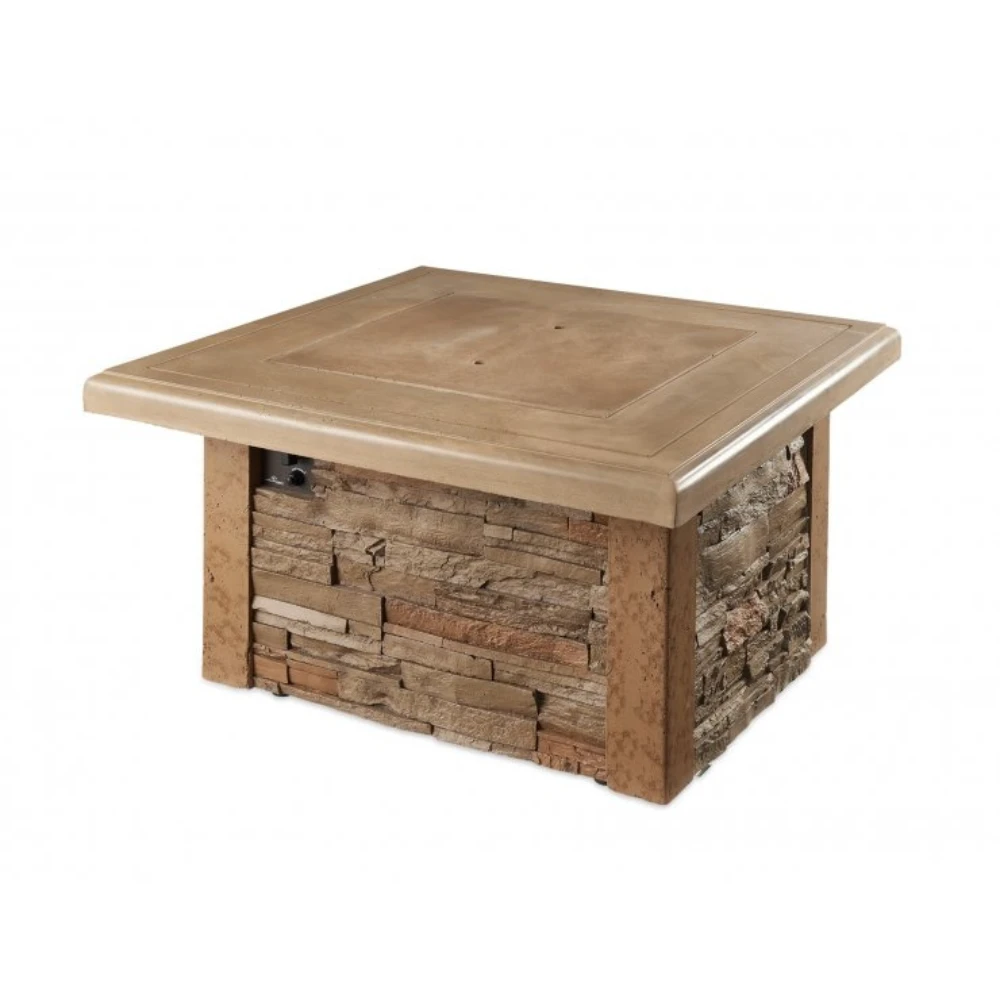 The Outdoor Greatroom Company Sierra Square Gas Fire Pit Table (SIERRA-2424-M-K) The Outdoor Greatroom Company Sierra Square Gas Fire Pit Table (SIERRA-2424-M-K) -Elite Patio Direct Shop SIERRA 2424 M K 4