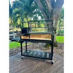 Tagwood BBQ Argentine Santa Maria Wood Fire & Charcoal Grill (BBQ03SI) 15 Tagwood BBQ Argentine Santa Maria Wood Fire & Charcoal Grill (BBQ03SI) -Elite Patio Direct Shop TagwoodBBQArgentineSantaMariaWoodFire CharcoalGrill BBQ03SI 16