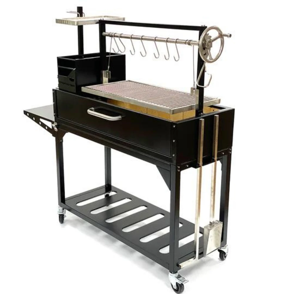 Tagwood BBQ Argentine Santa Maria Wood Fire & Charcoal Grill (BBQ03SI) Tagwood BBQ Argentine Santa Maria Wood Fire & Charcoal Grill (BBQ03SI) -Elite Patio Direct Shop TagwoodBBQArgentineSantaMariaWoodFire CharcoalGrill BBQ03SI 9