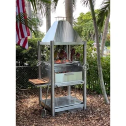 Tagwood BBQ Argentine Wood Fire & Charcoal Grill All Stainless Steel (BBQ02SS) 4 Tagwood BBQ Argentine Wood Fire & Charcoal Grill All Stainless Steel (BBQ02SS) -Elite Patio Direct Shop TagwoodBBQArgentineWoodFire CharcoalGrillAllStainlessSteel BBQ02SS 5