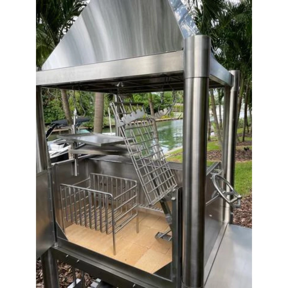 Tagwood BBQ Argentine Wood Fire & Charcoal Grill All Stainless Steel (BBQ02SS) Tagwood BBQ Argentine Wood Fire & Charcoal Grill All Stainless Steel (BBQ02SS) -Elite Patio Direct Shop TagwoodBBQArgentineWoodFire CharcoalGrillAllStainlessSteel BBQ02SS 7