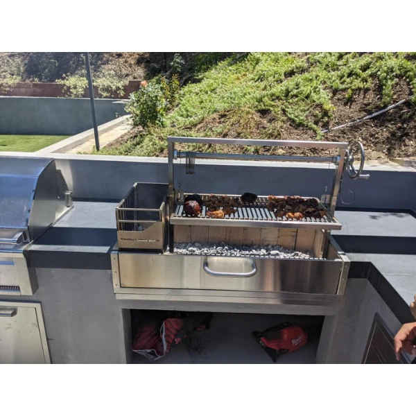 Tagwood BBQ Santa Maria Argentine Wood Fire & Charcoal Grill Built-In (BBQ05SS) Tagwood BBQ Santa Maria Argentine Wood Fire & Charcoal Grill Built-In (BBQ05SS) -Elite Patio Direct Shop TagwoodBBQSantaMariaArgentineWoodFire CharcoalGrillBuilt In BBQ05SS 5
