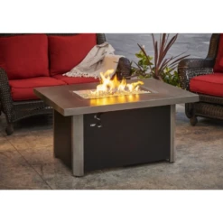 The Outdoor Greatroom Company Caden Rectangular Gas Fire Pit Table (CAD-1224) -Elite Patio Direct Shop TheOutdoorGreatroomCompanyCadenRectangularGasFirePitTable CAD 1224