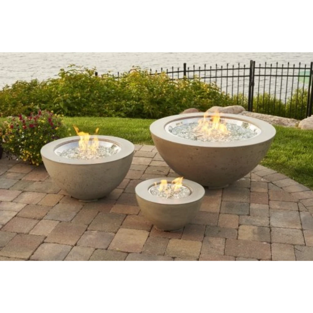 The Outdoor Greatroom Company Cove 29-Inch Round Gas Fire Pit Bowl (CV-20) The Outdoor Greatroom Company Cove 29-Inch Round Gas Fire Pit Bowl (CV-20) -Elite Patio Direct Shop TheOutdoorGreatroomCompanyCove29 InchRoundGasFirePitBowl CV 20