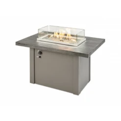 The Outdoor Greatroom Company Stone Grey Havenwood Rectangular Gas Fire Pit Table With Grey Base (HVGG-1224-K) 4 The Outdoor Greatroom Company Stone Grey Havenwood Rectangular Gas Fire Pit Table With Grey Base (HVGG-1224-K) -Elite Patio Direct Shop TheOutdoorGreatroomCompanyStoneGreyHavenwoodRectangularGasFirePitTablewithGreyBase HVGG 1224 K 5