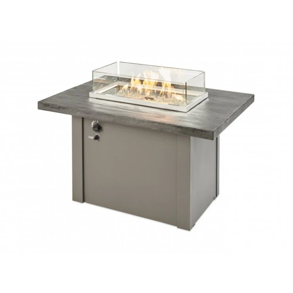 The Outdoor Greatroom Company Stone Grey Havenwood Rectangular Gas Fire Pit Table with Grey Base (HVGG-1224-K) The Outdoor Greatroom Company Stone Grey Havenwood Rectangular Gas Fire Pit Table With Grey Base (HVGG-1224-K) -Elite Patio Direct Shop TheOutdoorGreatroomCompanyStoneGreyHavenwoodRectangularGasFirePitTablewithGreyBase HVGG 1224 K 5
