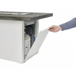 The Outdoor Greatroom Company Stone Grey Havenwood Rectangular Gas Fire Pit Table With White Base (HVGW-1224-K) -Elite Patio Direct Shop TheOutdoorGreatroomCompanyStoneGreyHavenwoodRectangularGasFirePitTablewithWhiteBase HVGW 1224 K 4