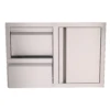 RCS Valiant Stainless Steel Double Drawer/Door Combo