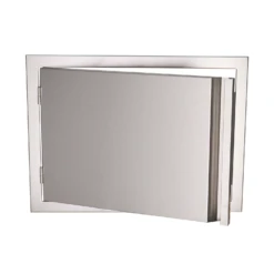 RCS Valiant Stainless Steel Reversible Horizontal Door 2 RCS Valiant Stainless Steel Reversible Horizontal Door -Elite Patio Direct Shop VDH15