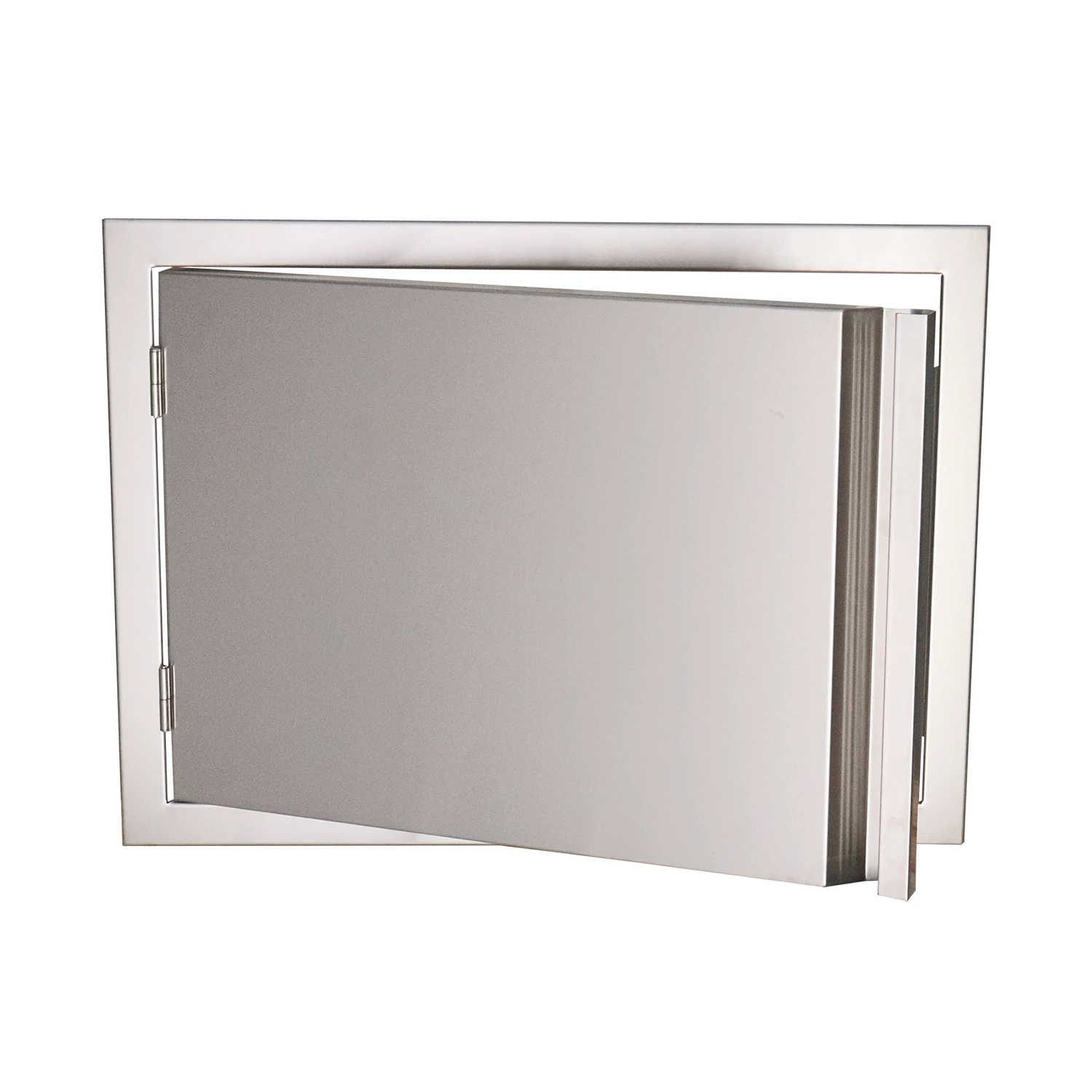 RCS Valiant Stainless Steel Reversible Horizontal Door RCS Valiant Stainless Steel Reversible Horizontal Door -Elite Patio Direct Shop VDH15