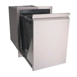 RCS Valiant Stainless Steel Fully Enclosed Trash Drawer -Elite Patio Direct Shop VTD24