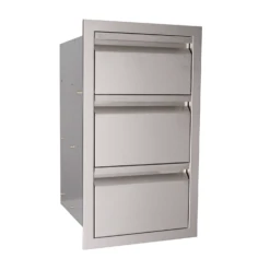 RCS Valiant Stainless Steel 2 Drawer/Paper Towel Holder Combo 3 RCS Valiant Stainless Steel 2 Drawer/Paper Towel Holder Combo -Elite Patio Direct Shop VTHC11