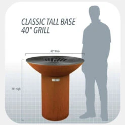 Arteflame Classic 40" Black Label - Tall Round Base -Elite Patio Direct Shop arteflame classic 40 grill tall base 10 1 1000x 600x f3650ec9 b4e9 43e8 b13c 35b37b8508e8
