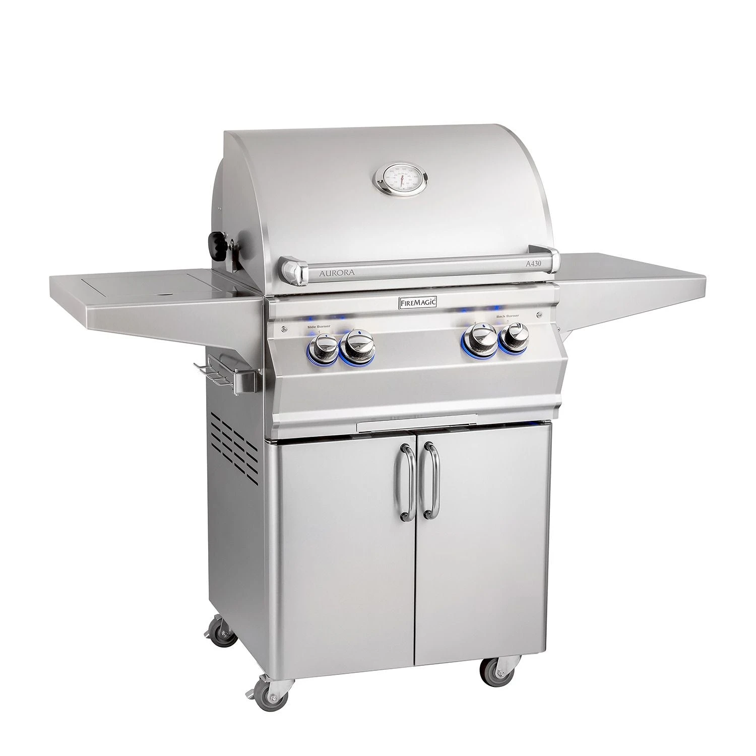 Fire Magic A430s Aurora 24-Inch Gas Grill on Cart Fire Magic A430s Aurora 24-Inch Gas Grill On Cart -Elite Patio Direct Shop aurora a430s main
