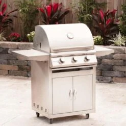 Blaze Prelude LBM 25-Inch 3-Burner Freestanding Gas Grill (BLZ-3LBM-LP/NG + CART) 2 Blaze Prelude LBM 25-Inch 3-Burner Freestanding Gas Grill (BLZ-3LBM-LP/NG + CART) -Elite Patio Direct Shop blazeprelude25in3burnerfreestandingb