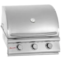 Blaze Prelude LBM 25-Inch 3-Burner Built-In Gas Grill (BLZ-3LBM-LP/NG)
