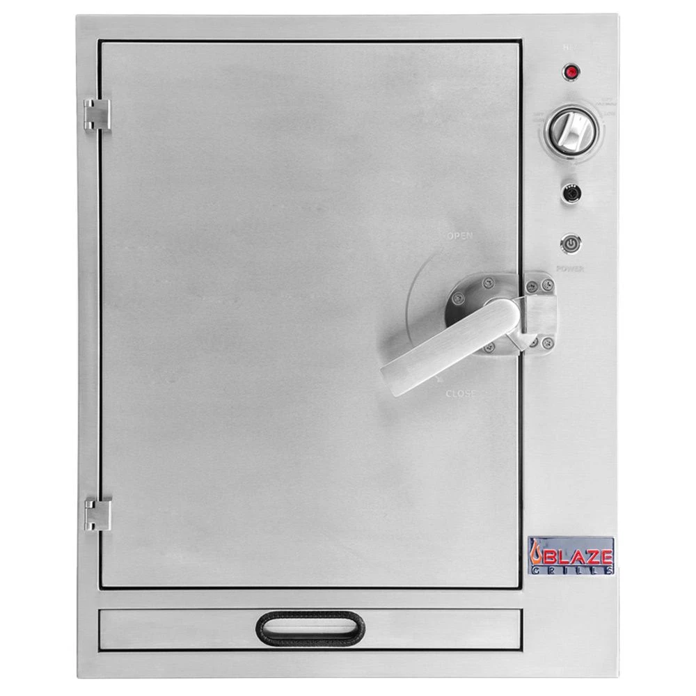Blaze 26-Inch Built-In Electric Smoker (BLZ-26-ELESMK) Blaze 26-Inch Built-In Electric Smoker (BLZ-26-ELESMK) -Elite Patio Direct Shop blz 26 elesmk a 08 21