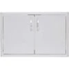 Blaze 40-Inch Stainless Steel Double Access Door With Paper Towel Holder (BLZ-AD40-R)
